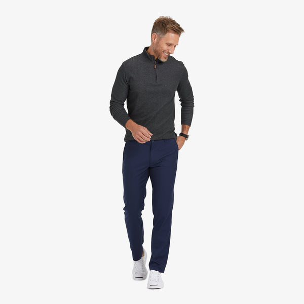 Baron Chino - Navy Solid, lifestyle/model photo