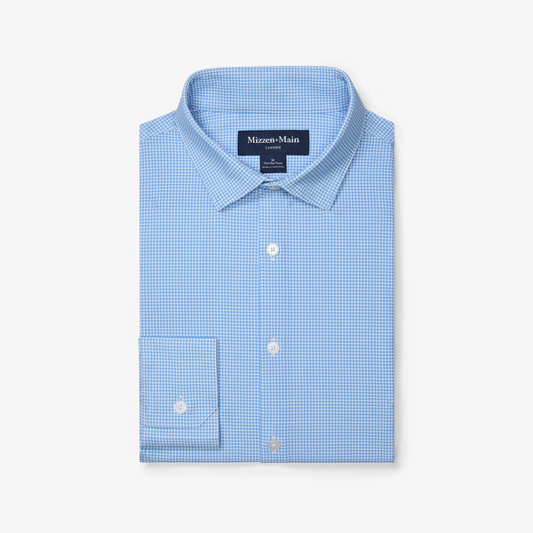 Leeward No Tuck Dress Shirt - Provence Circle Print, featured product shot