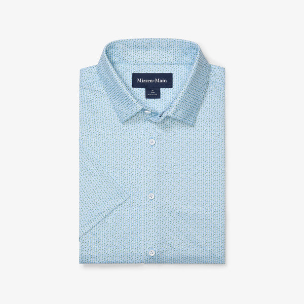 Halyard Short Sleeve - Light Blue Circle&nbsp;Montage, featured product shot