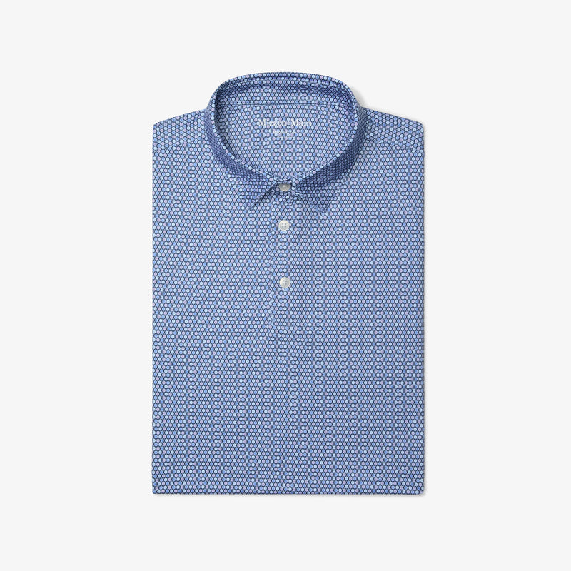Versa Polo - Light Blue Multi&nbsp;Circle, featured product shot