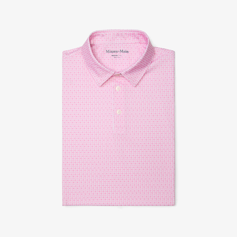 Versa Polo - Rose Circle Geo, featured product shot