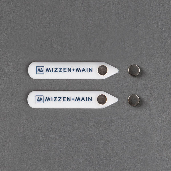 Collar Stays - 1 Pair, fabric swatch closeup
