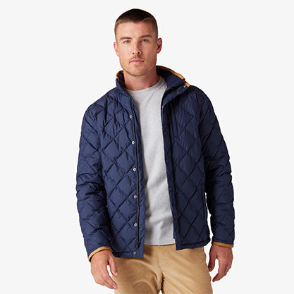 Belmont Jacket - Navy Solid, fabric swatch closeup