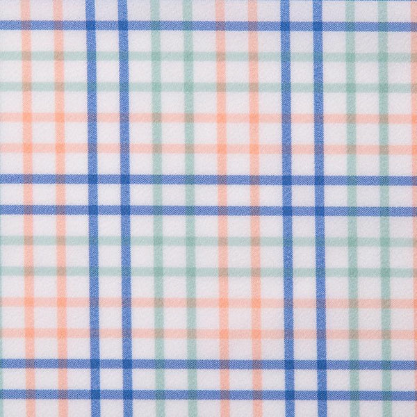 Newton - Green and Blue Mutli Plaid, lifestyle/model photo