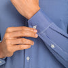 Beckett - Blue Gingham, lifestyle/model photo