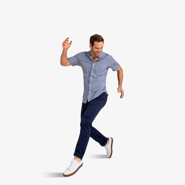 Bueller - Horizontal Stripe Branch Print, lifestyle/model photo