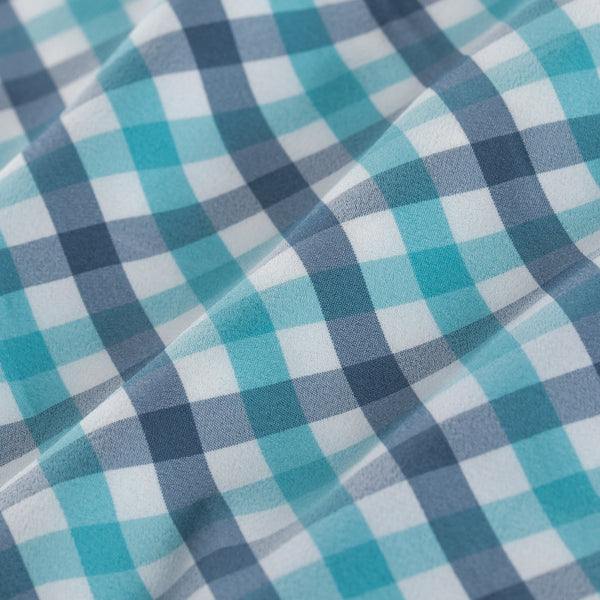 Cooley - Green Stripe, fabric swatch closeup