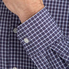 Cunningham - Navy Grey Check, lifestyle/model photo