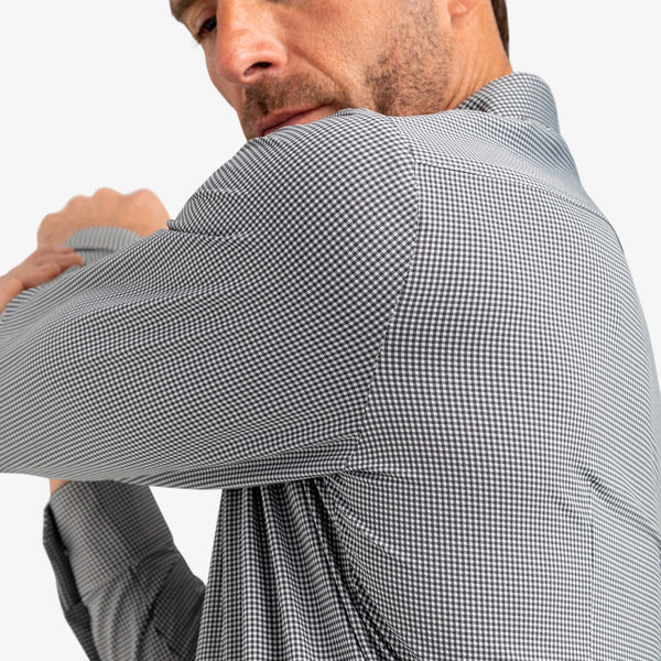 Davenport - Black Gingham, lifestyle/model photo