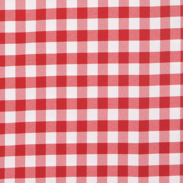 Hatteras - Red Check, fabric swatch closeup