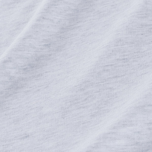 Hillman - Light Grey White Heather, fabric swatch closeup