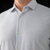 Kennedy - Dark Blue Window Pane, lifestyle/model photo