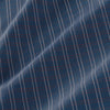 Locke - Navy Red Grid Check, fabric swatch closeup