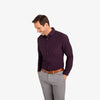 Montag - Solid Burgundy, lifestyle/model photo