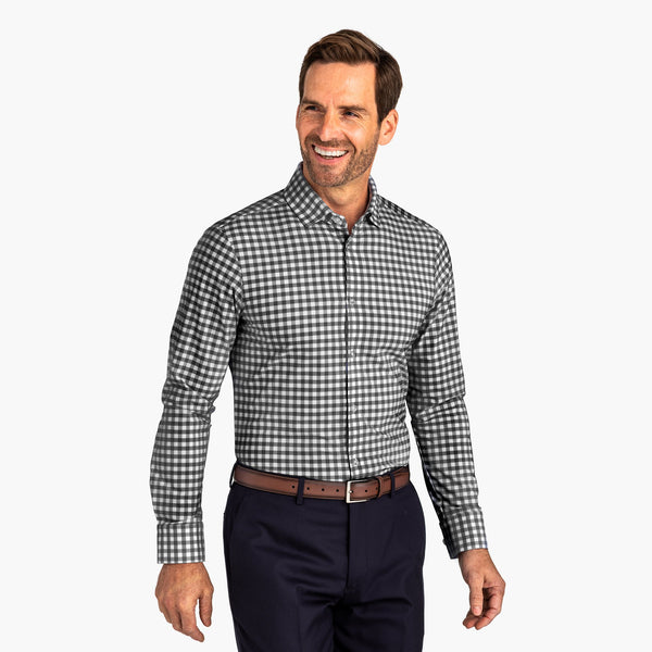 Montauk - Blue Check, lifestyle/model photo