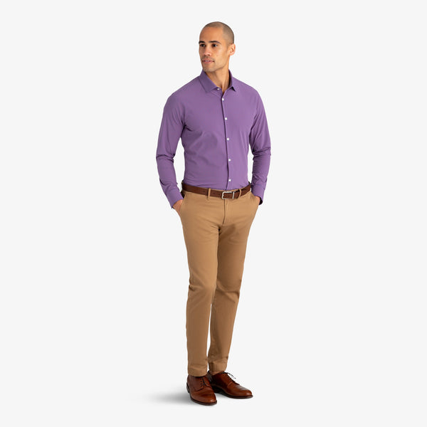 Peterson - Red Blue Check, lifestyle/model photo