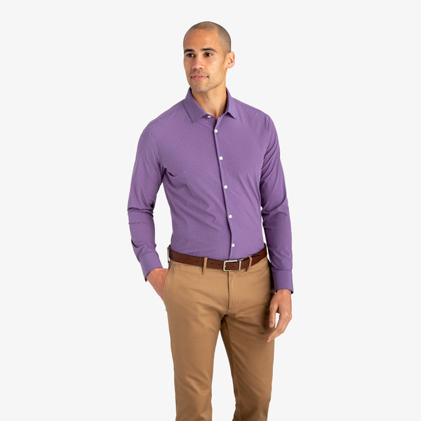 Peterson - Red Blue Check, lifestyle/model photo