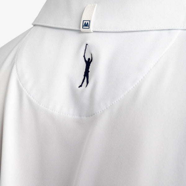 Phil Mickelson Golf Polo - White, lifestyle/model photo