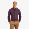 Plainview - Maroon Grey Black Check, lifestyle/model photo