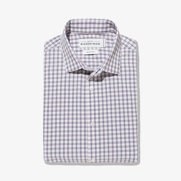 Radley - Navy Red Window Pane, featured product shot