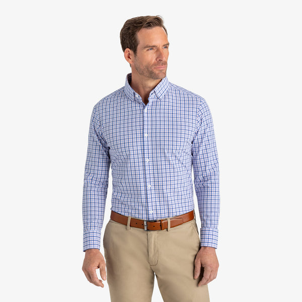 Robbins - Blue Multi Plaid, lifestyle/model photo