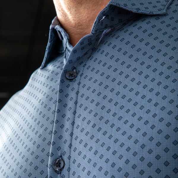 Spade - Navy Diamond Print, lifestyle/model photo