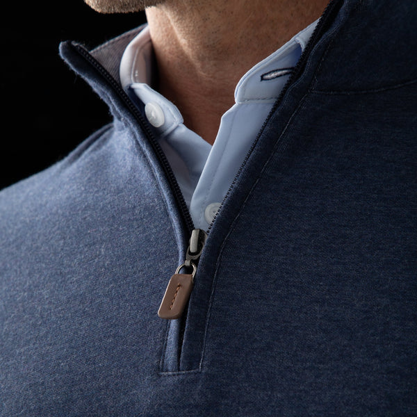 Stanton - Navy Heathered, lifestyle/model photo
