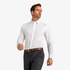 Stockton - White Solid, lifestyle/model photo