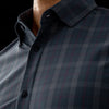 Striker - Navy Multi Plaid, lifestyle/model photo