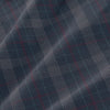 Striker - Navy Multi Plaid, fabric swatch closeup