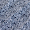 Vega - Navy Floral Print, fabric swatch closeup
