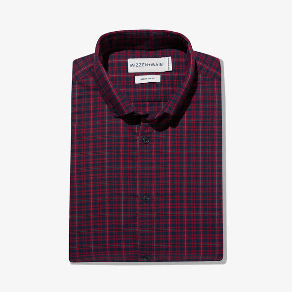 Wallace - Red Navy Plaid, featured product shot