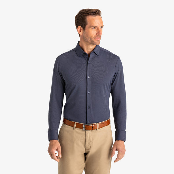 Woolworth - Navy Knit, lifestyle/model photo