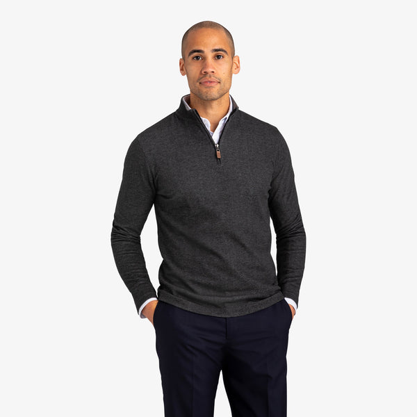 Wooster - Charcoal Heathered, lifestyle/model photo