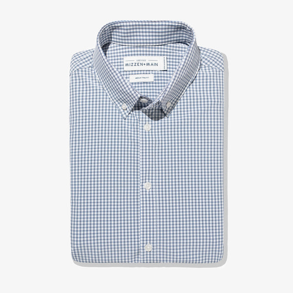 Alden - Blue Black Micro Check, featured product shot