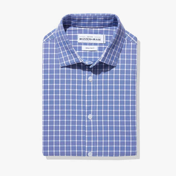 Barnes - Blue White Check, featured product shot