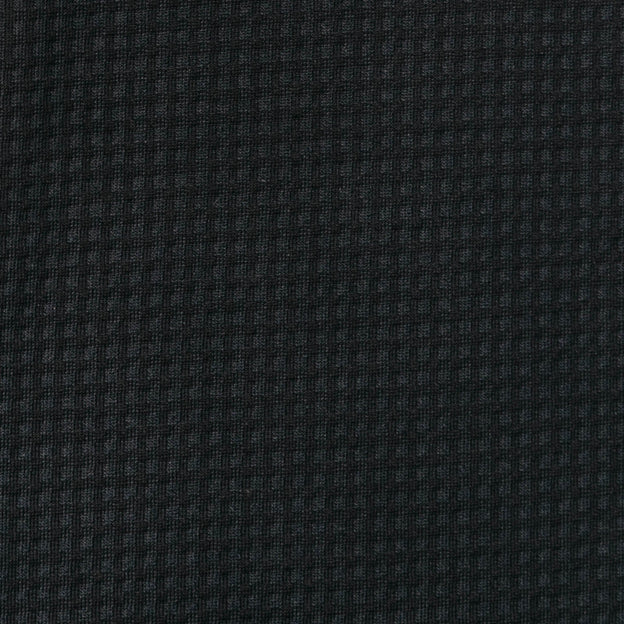 Black Solid Sport Shirt Close-up/Swatch