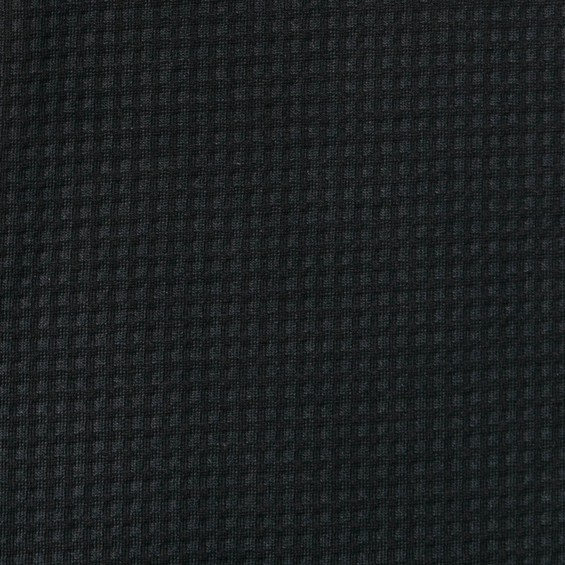 Cole - Black Solid Sport Shirt, fabric swatch closeup