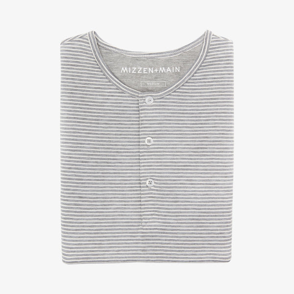 Crawford - Light Gray Horizontal Stripe, featured product shot