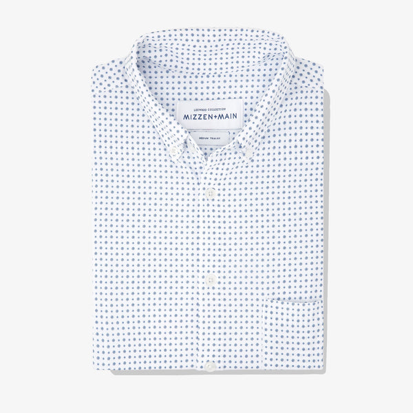 Darst - White Blue Daisy Print, featured product shot