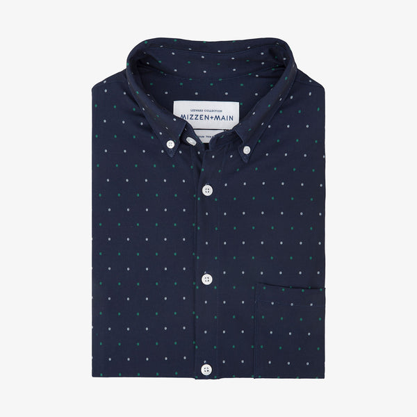Jameson - Navy Green Dot, featured product shot