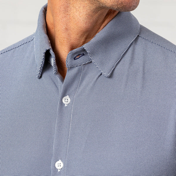 Offerman - Navy Houndstooth, lifestyle/model photo
