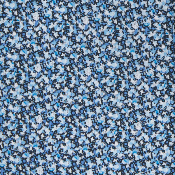 Robinson - Light Blue Print, fabric swatch closeup