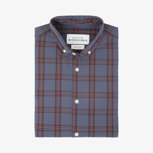 Rusk - Blue Burgundy Large Plaid, featured product shot
