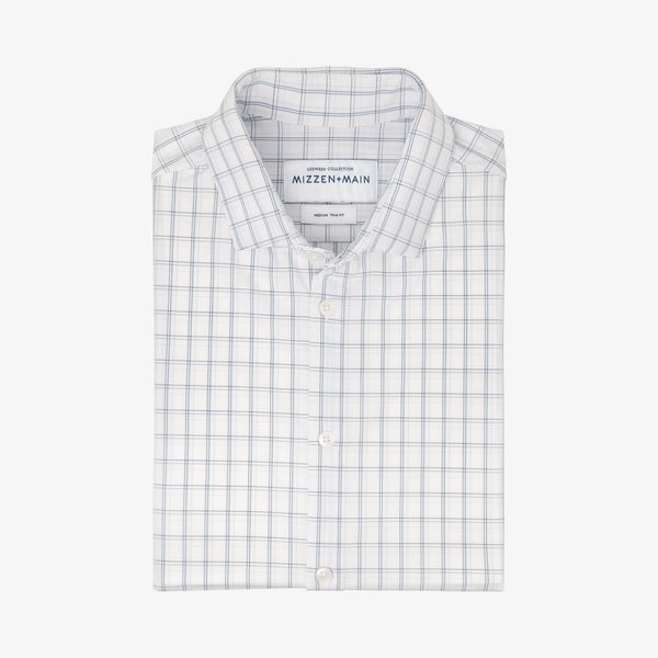 Sanders - Blue White Multi Plaid, featured product shot