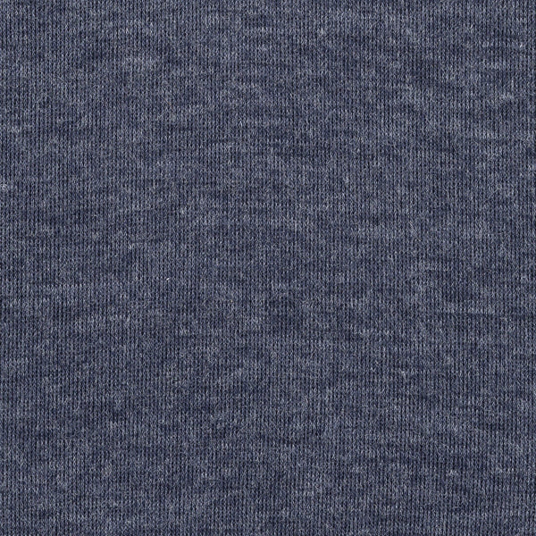 Wells - Blue Heathered Sweater, fabric swatch closeup