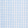 Williams - Light Blue Check, fabric swatch closeup