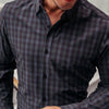 Worthing - Black Green Blue Large Check, lifestyle/model photo
